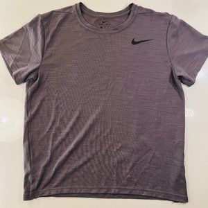 Women's NIKE DRI-FIT Gray T Shirt